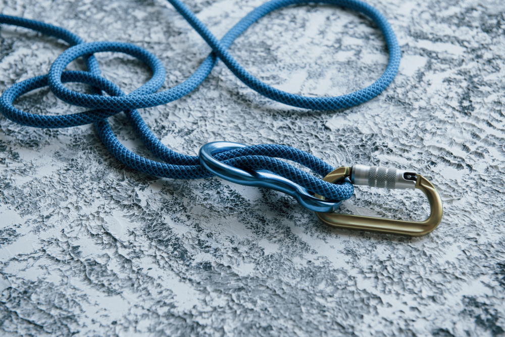 Climbing ropes and harnesses